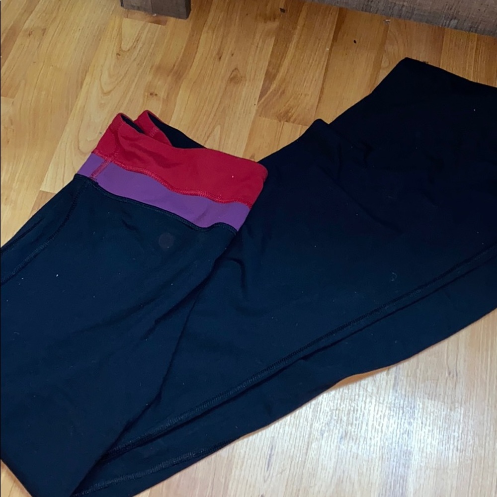 Lululemon wide led leggings